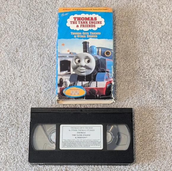 Thomas the Tank Engine & Friends Thomas Gets Tricked VHS - Picture 4 of 5